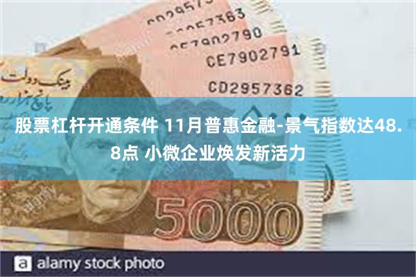 股票杠杆开通条件 11月普惠金融-景气指数达48.8点 小微企业焕发新活力