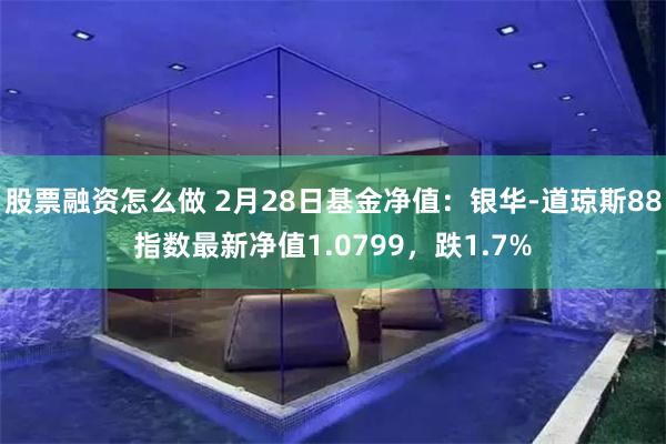 股票融资怎么做 2月28日基金净值：银华-道琼斯88指数最新净值1.0799，跌1.7%